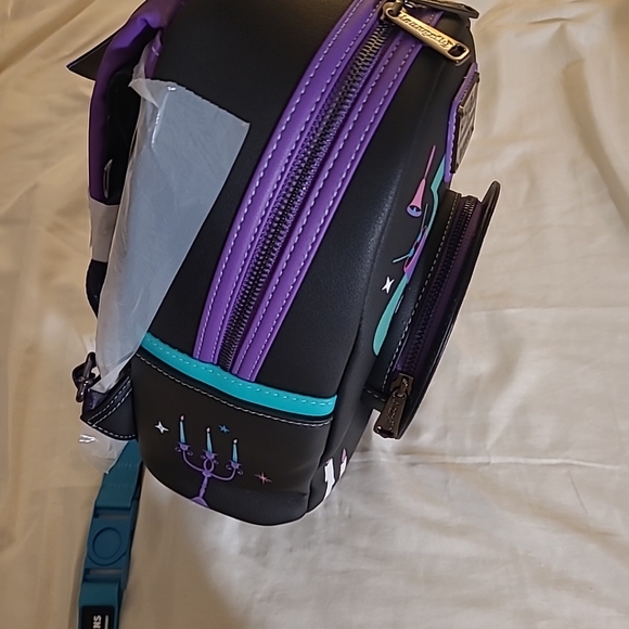 Haunted Mansion Loungefly + Pin Trading Necklace - Picture 3 of 5